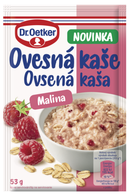 Dr. Oetker Ovesná kaše Malina