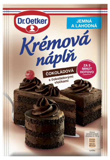 Dr. Oetker Krémová náplň čokoládová