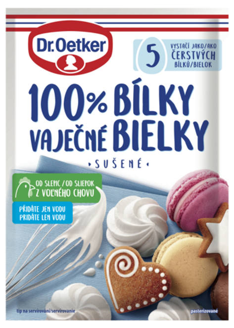 Dr. Oetker 100% vaječné bílky