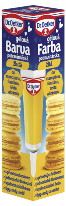 Dr. Oetker Barva gelová žlutá