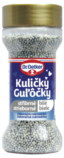 Dr. Oetker Kuličky stříbrné/bílé