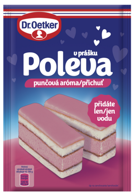 Dr. Oetker Poleva v prášku punčová příchuť