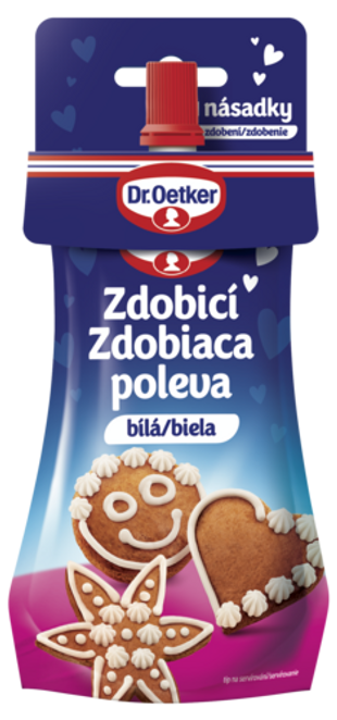 Dr. Oetker Zdobicí poleva bílá
