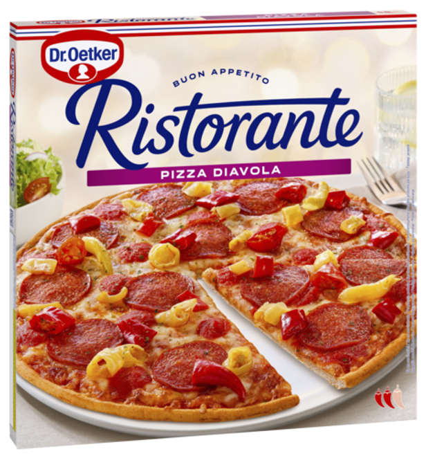 Dr. Oetker Pizza Ristorante Diavola