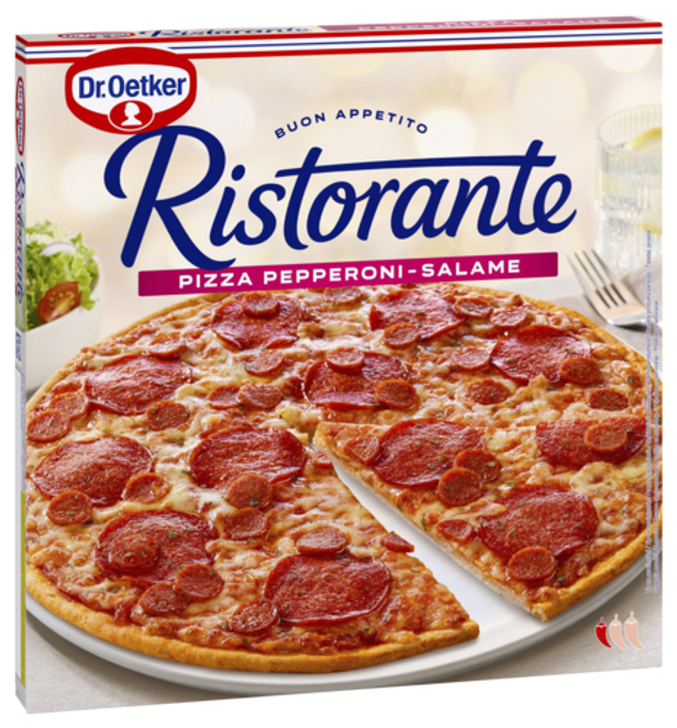 Dr. Oetker Pizza Ristorante Pepperoni Salame
