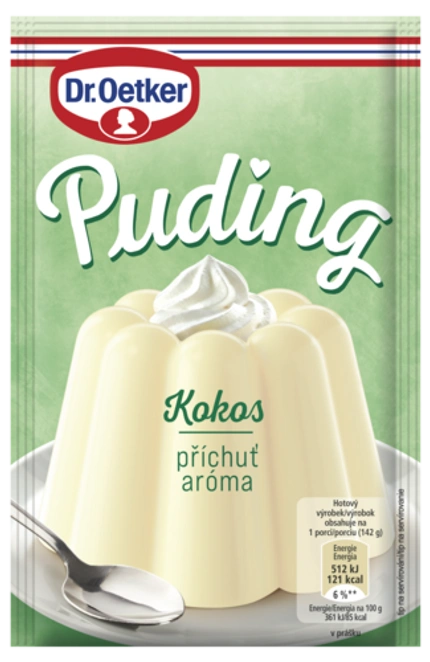 Dr. Oetker Dr. Oetker Puding příchuť Kokos