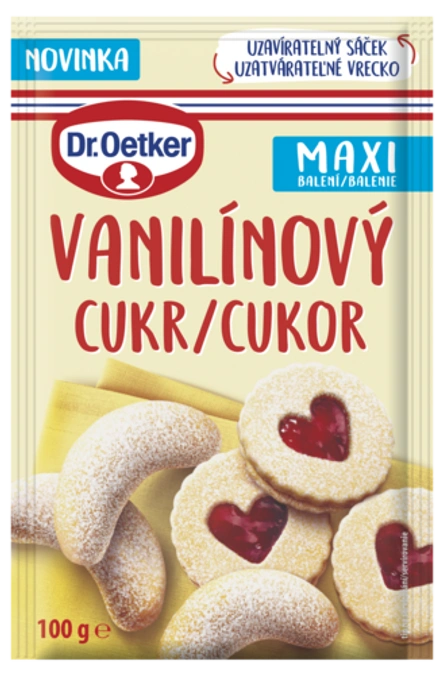 Vanilínový cukr MAXI se zipem