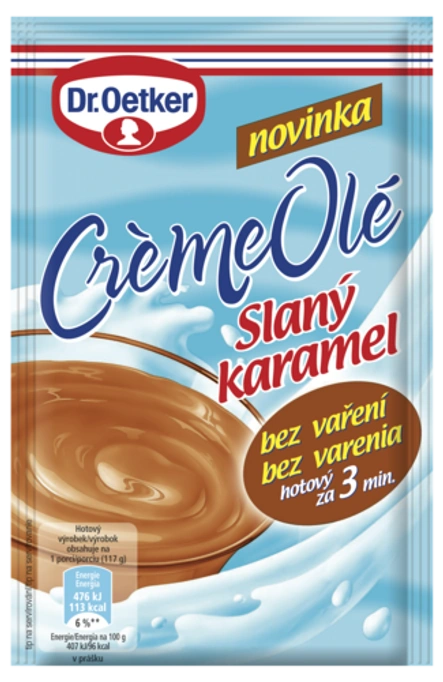 Crème Olé Slaný karamel Dr. Oetker