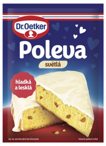 Poleva světlá  Dr. Oetker