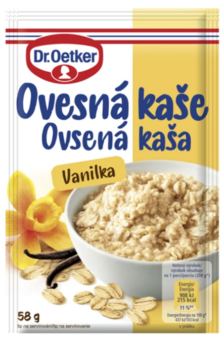 Ovesná kaše Vanilka Dr. Oetker