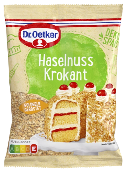 Lískooříškový krokant Dr. Oetker