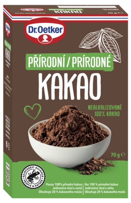 Přírodní kakao Dr. Oetker prosáté