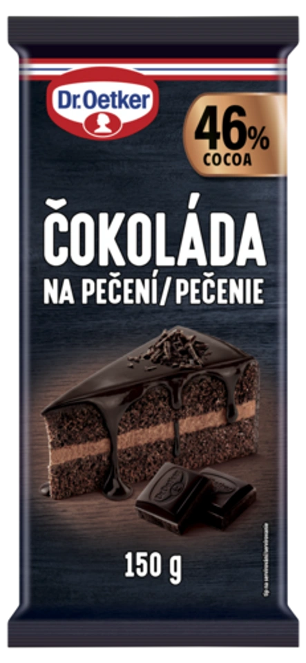 Čokoláda na pečení 46 % Dr. Oetker