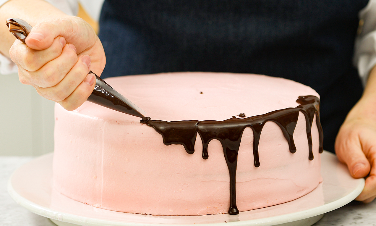Jak vytvořit dokonalý Drip Cake - postup 2